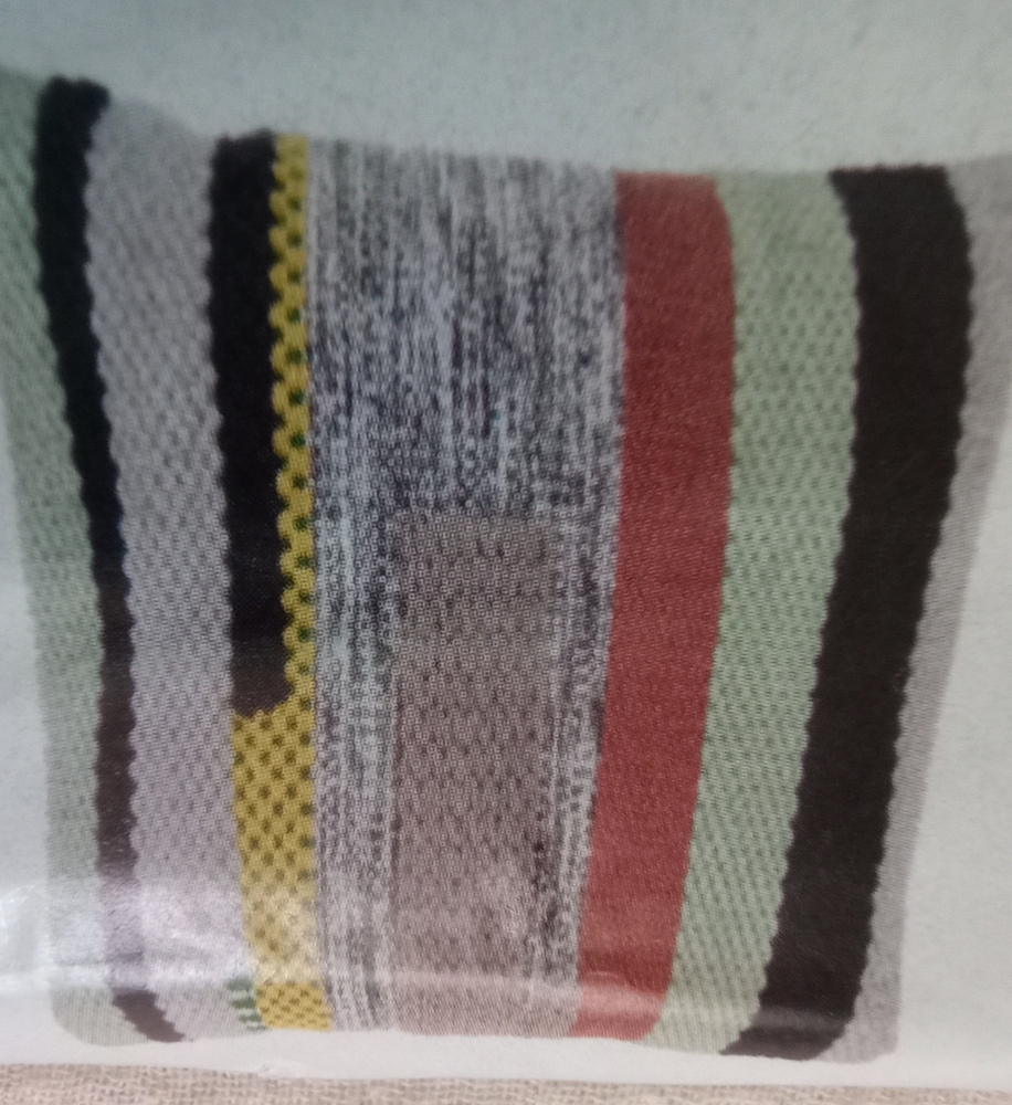 IKEA Multicolor Striped Accent Pillow